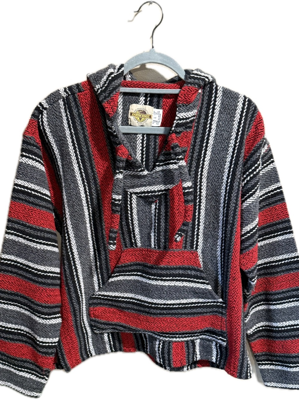 Red & Black Striped Baja